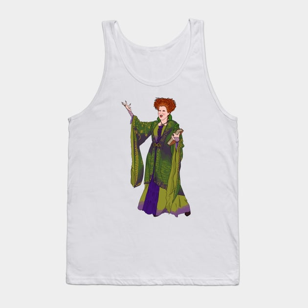 I Put a Spell On You | Hocus Pocus | Winnie Tank Top by Jakmalone